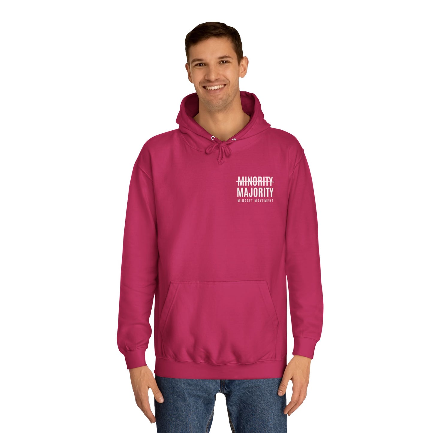 Unisex "Mindset Movement" Hoodie Left Chest