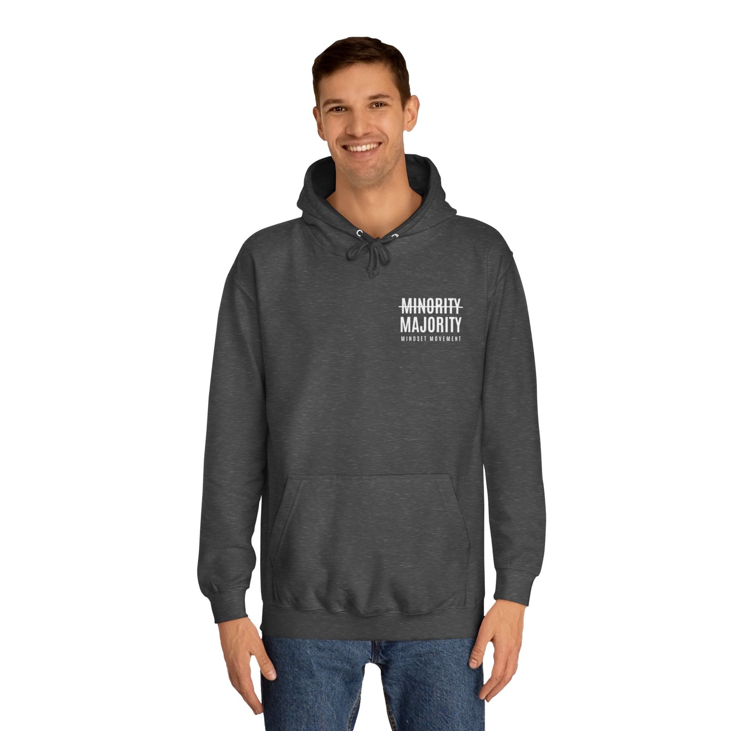 Unisex "Mindset Movement" Hoodie Left Chest