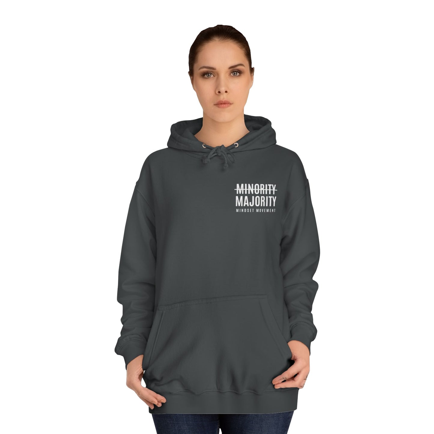Unisex "Mindset Movement" Hoodie Left Chest