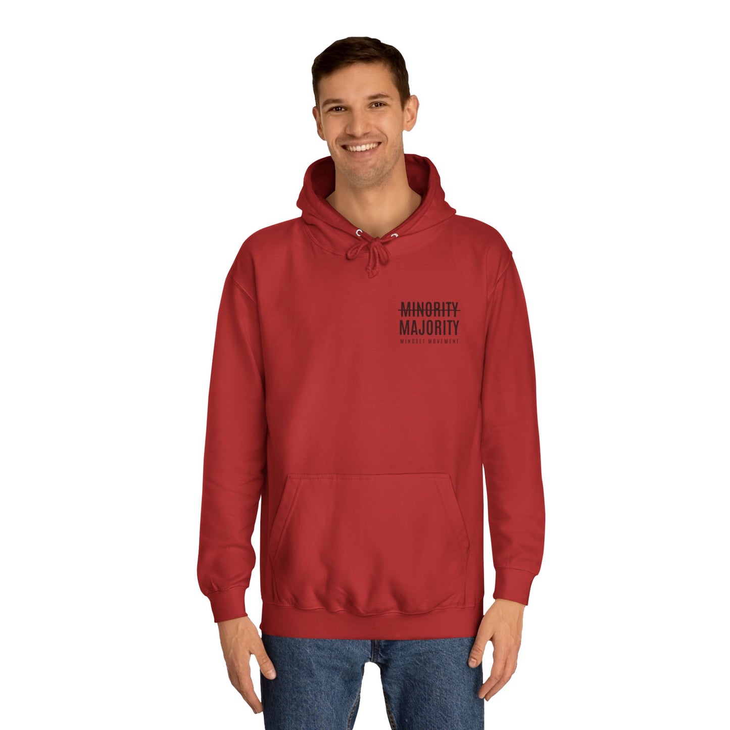 Unisex "Mindset Movement" Hoodie Left Chest