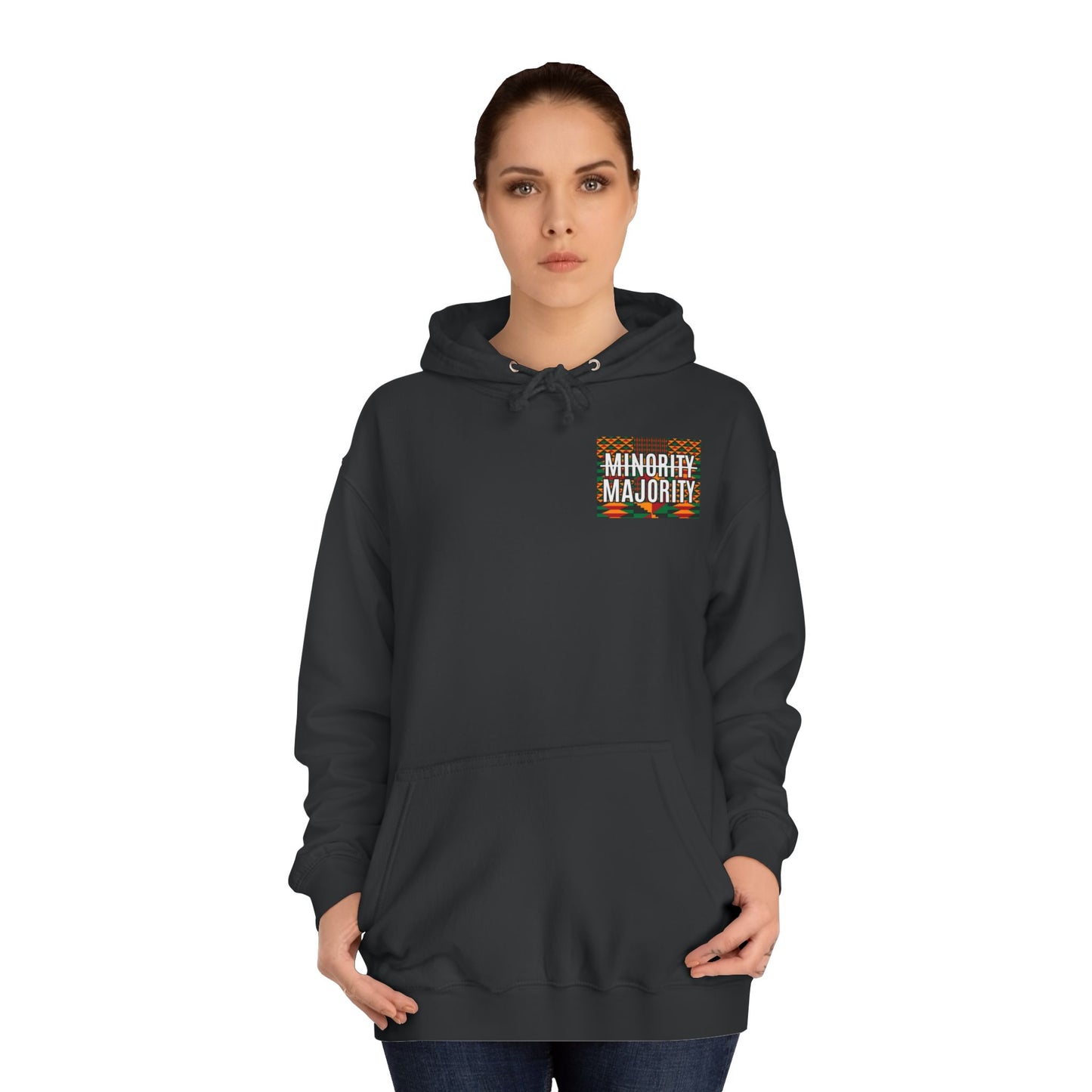 Unisex "Kente" Limited Edition Hoodie Left Chest