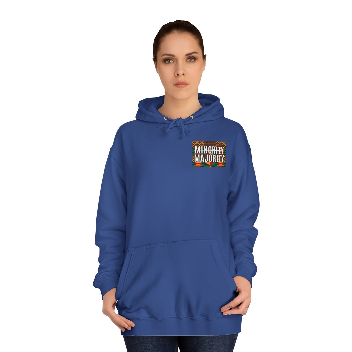 Unisex "Kente" Limited Edition Hoodie Left Chest