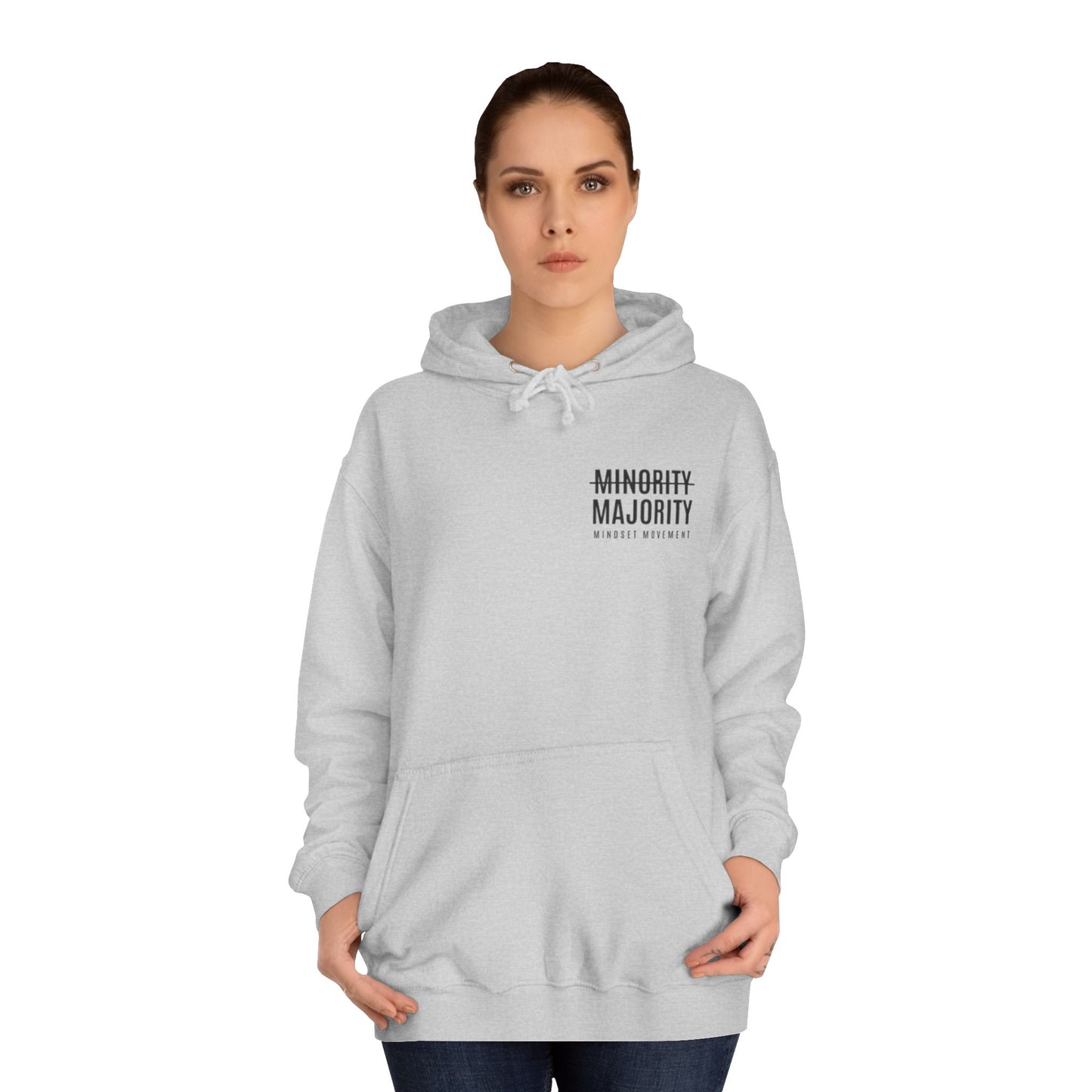 Unisex "Mindset Movement" Hoodie Left Chest