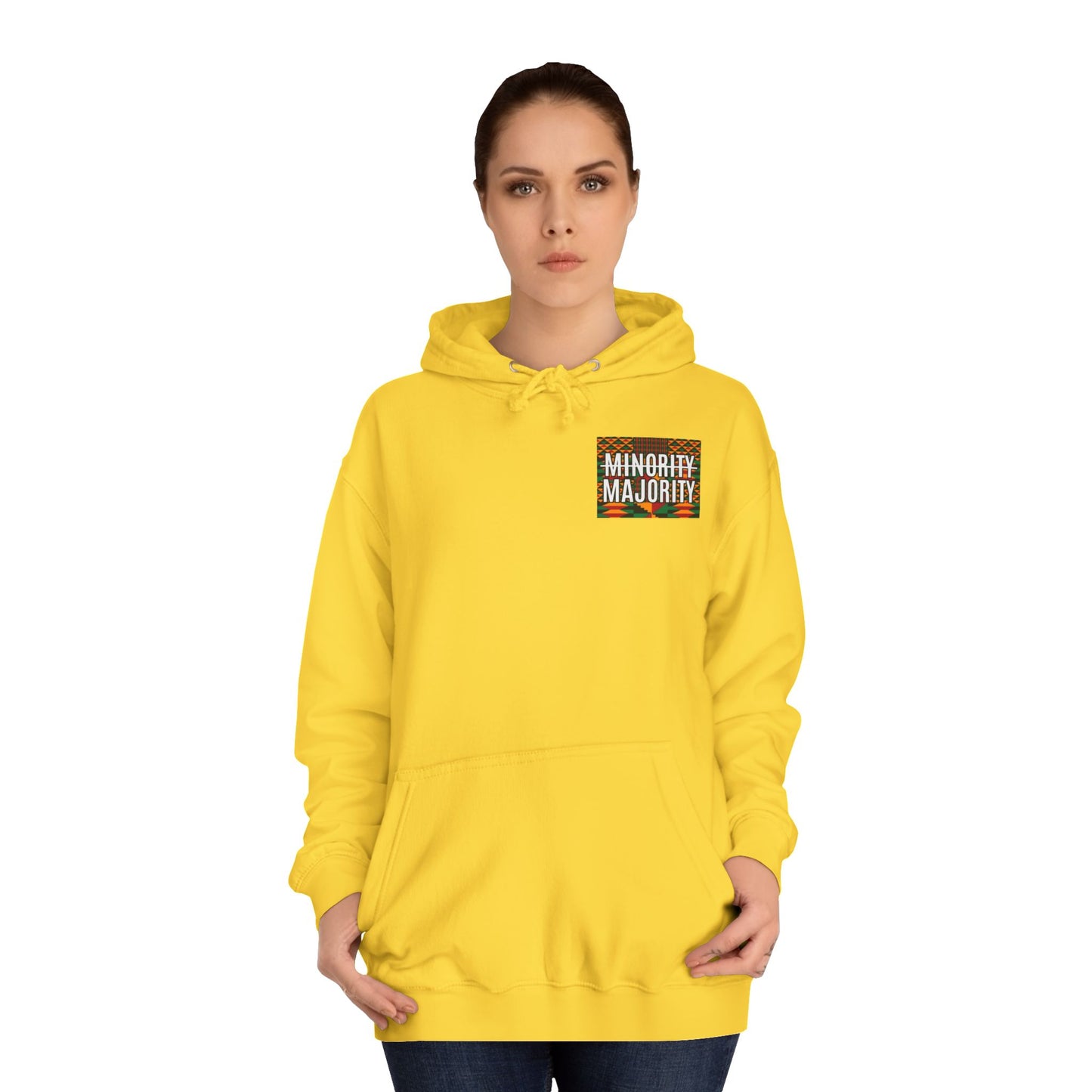 Unisex "Kente" Limited Edition Hoodie Left Chest