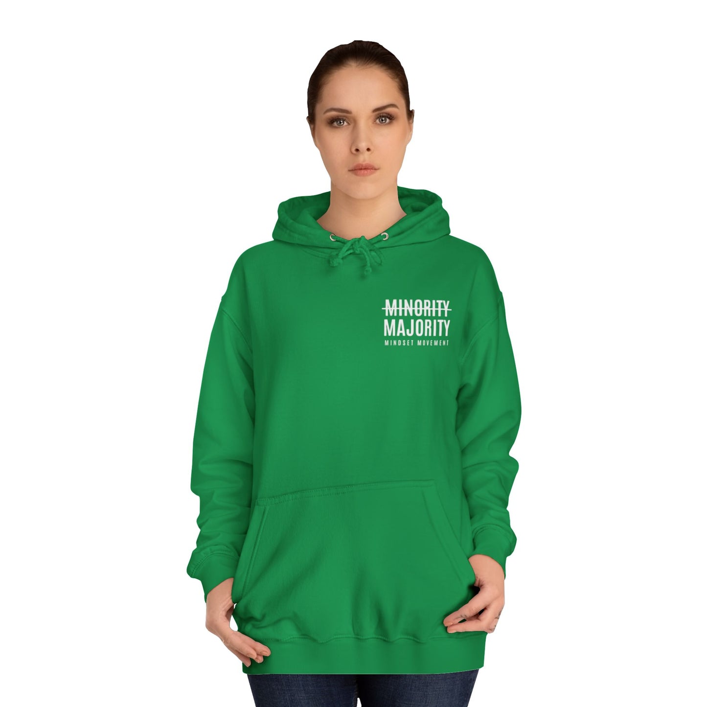 Unisex "Mindset Movement" Hoodie Left Chest
