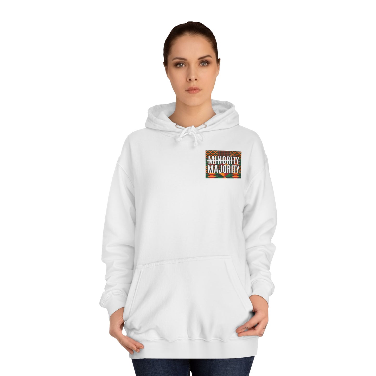 Unisex "Kente" Limited Edition Hoodie Left Chest