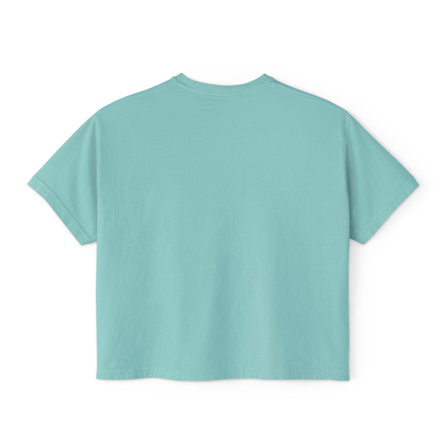 Women's Boxy Tee "Mindset Movement" Left chest