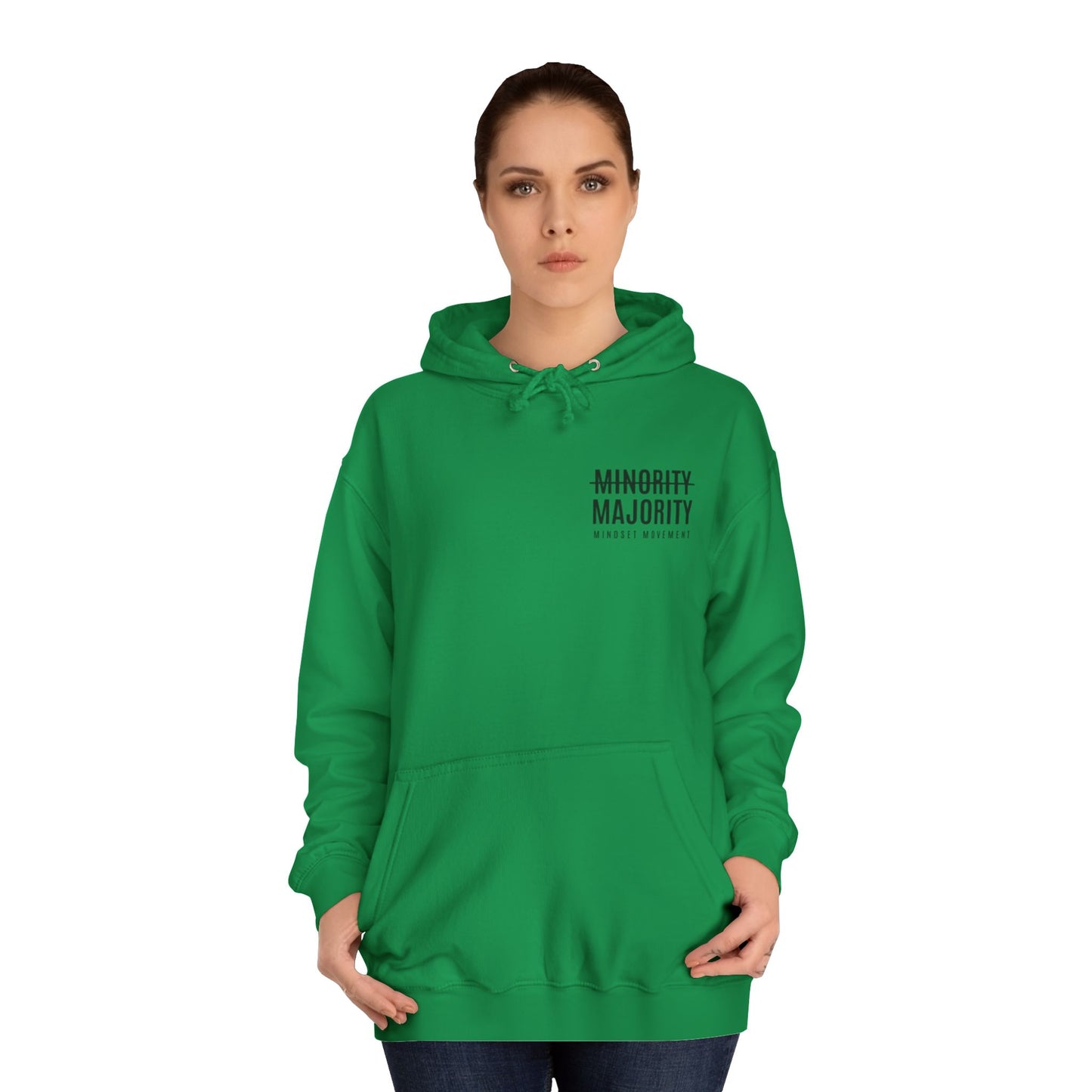 Unisex "Mindset Movement" Hoodie Left Chest