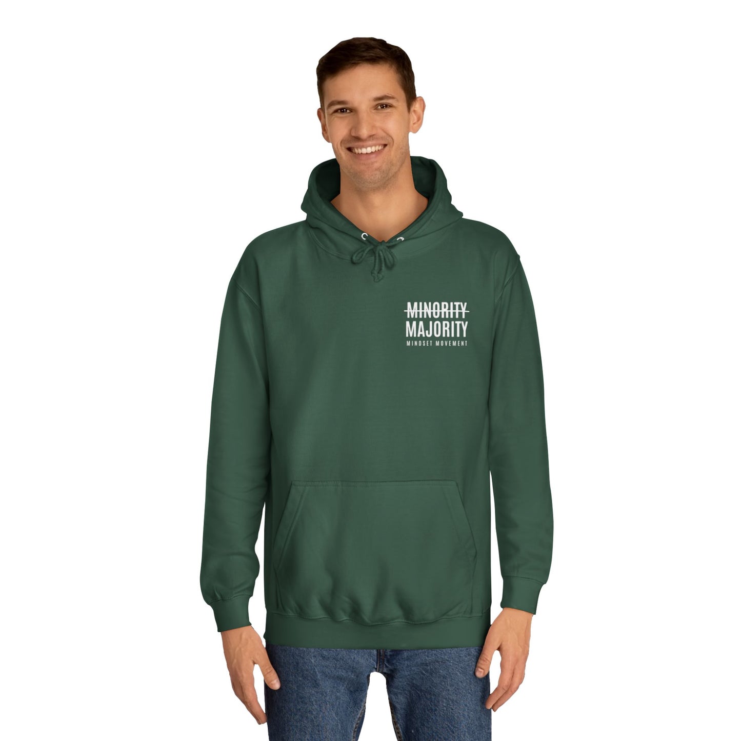 Unisex "Mindset Movement" Hoodie Left Chest