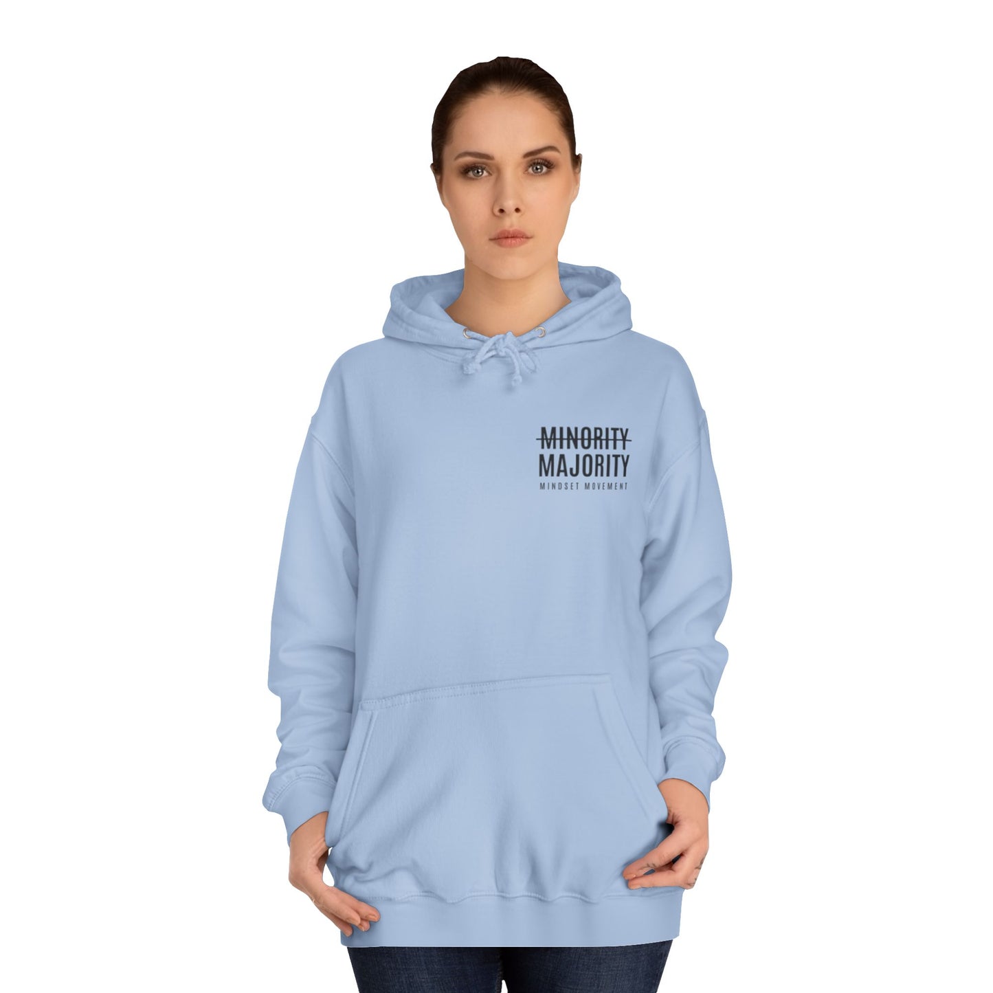 Unisex "Mindset Movement" Hoodie Left Chest