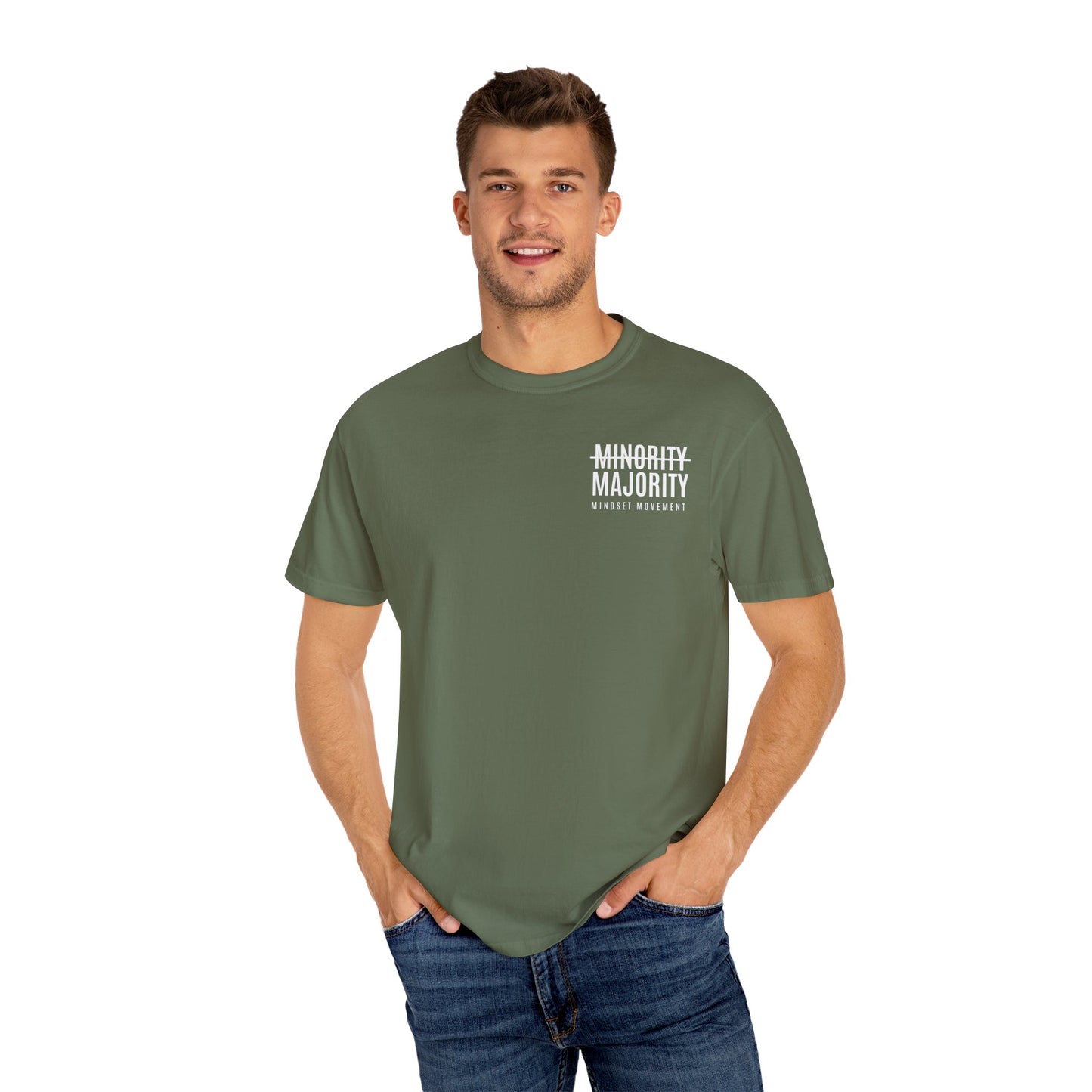 Unisex "Mindset Movement" T-shirt Left Chest