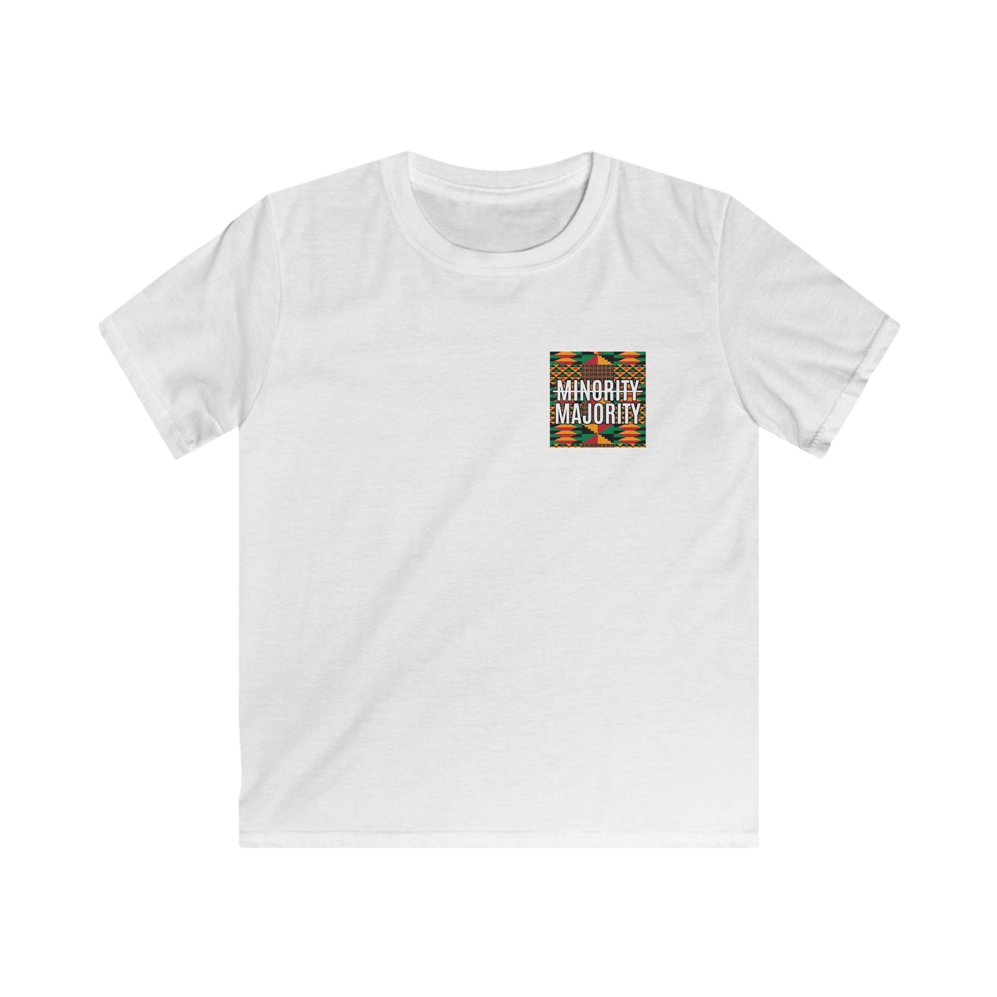 Youth "Kente" Limited Edition T-shirt left chest