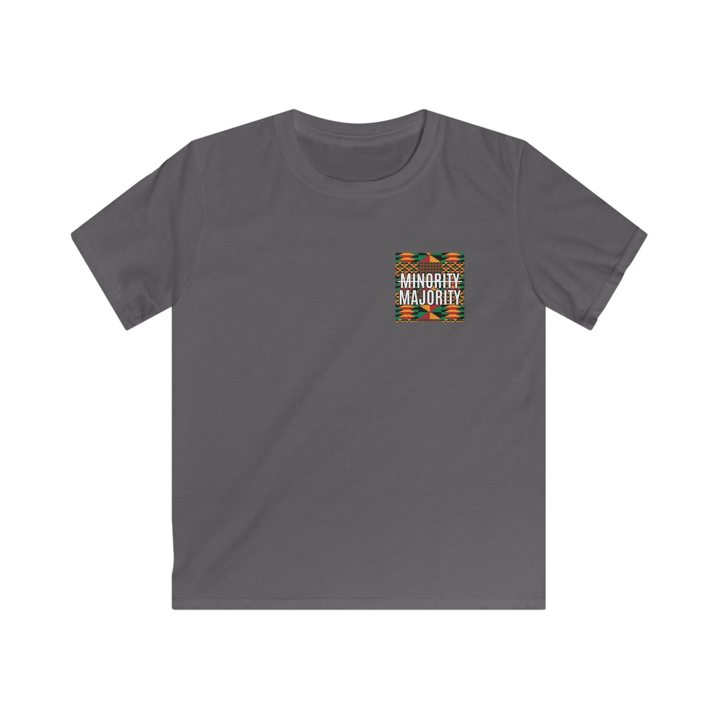 Youth "Kente" Limited Edition T-shirt left chest