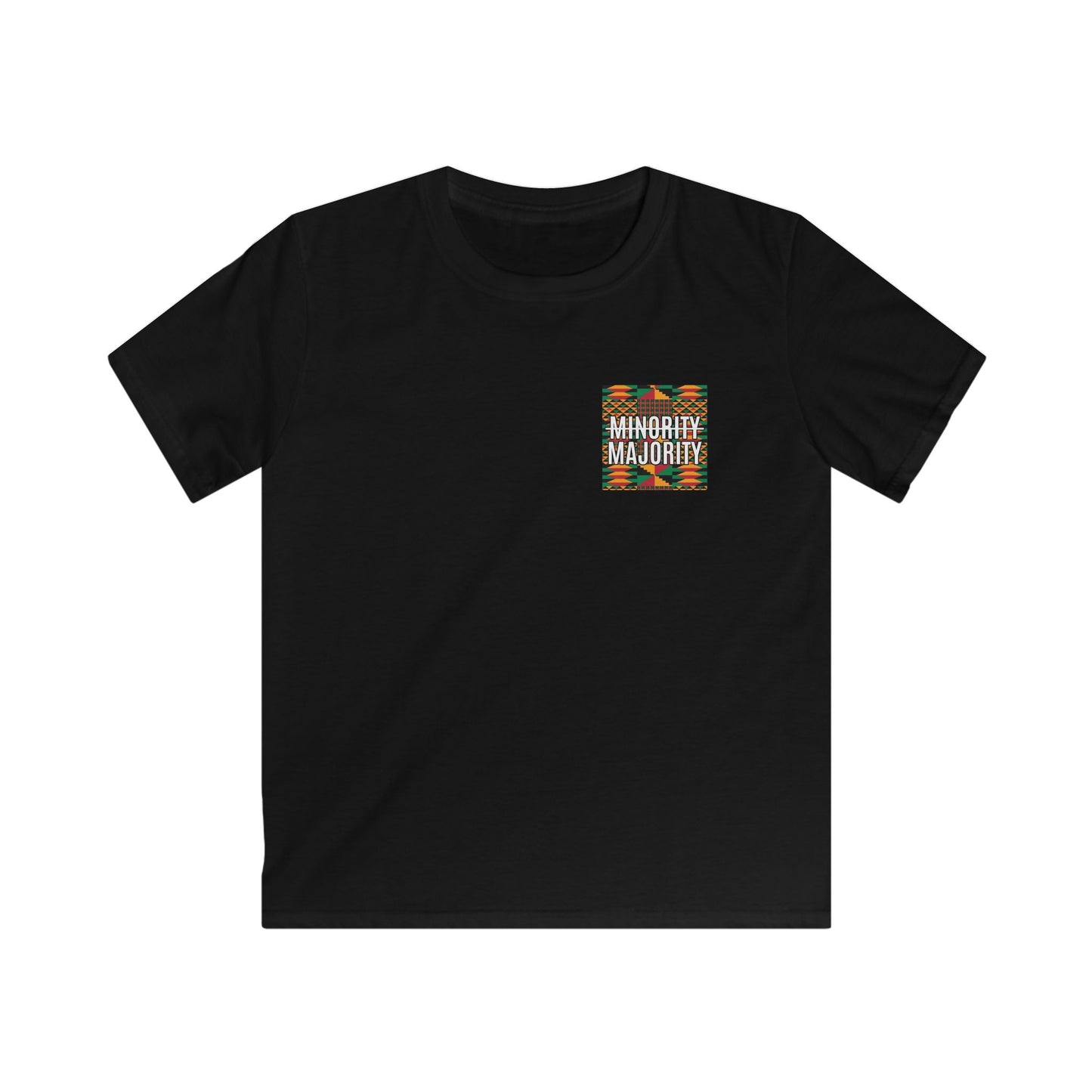 Youth "Kente" Limited Edition T-shirt left chest