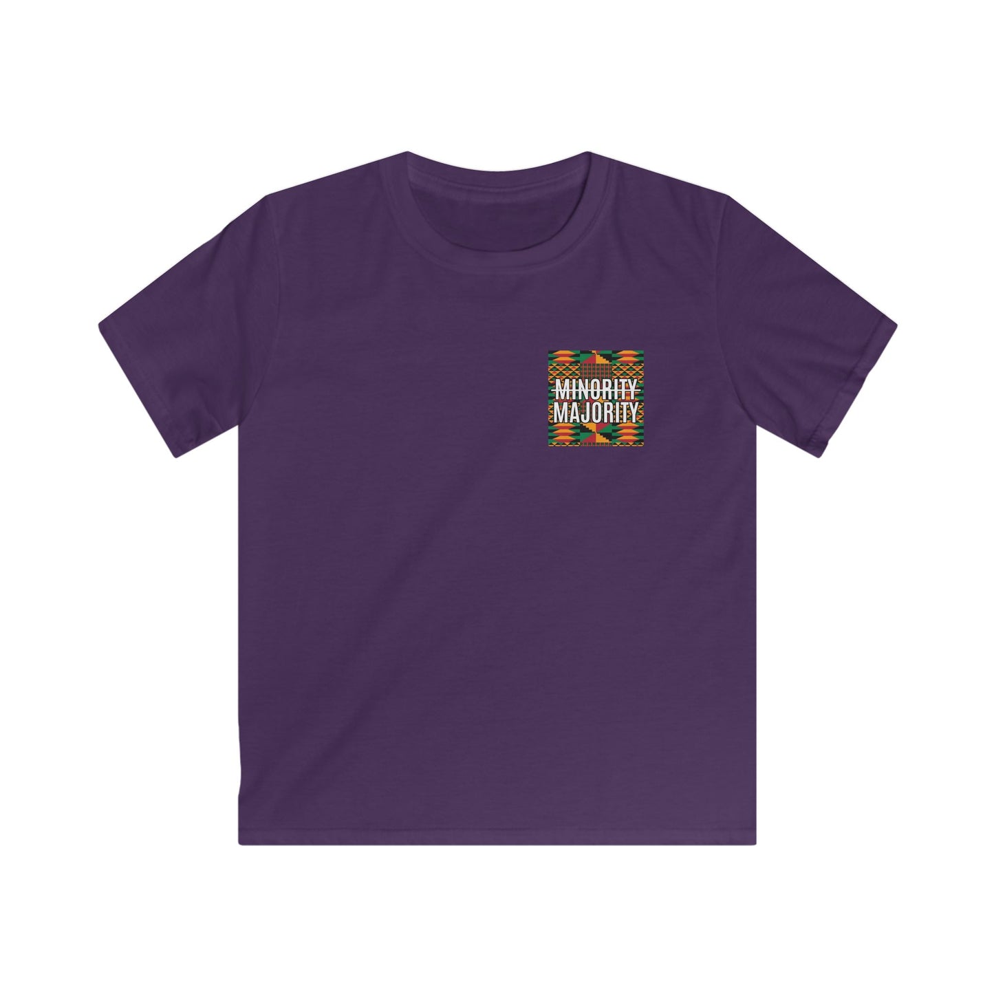 Youth "Kente" Limited Edition T-shirt left chest