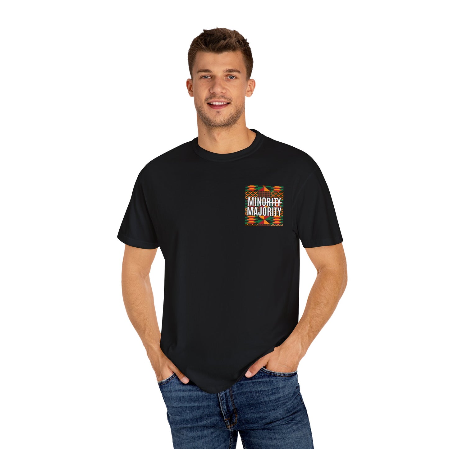 Unisex "Kente" Left Chest Limited Edition T-shirt