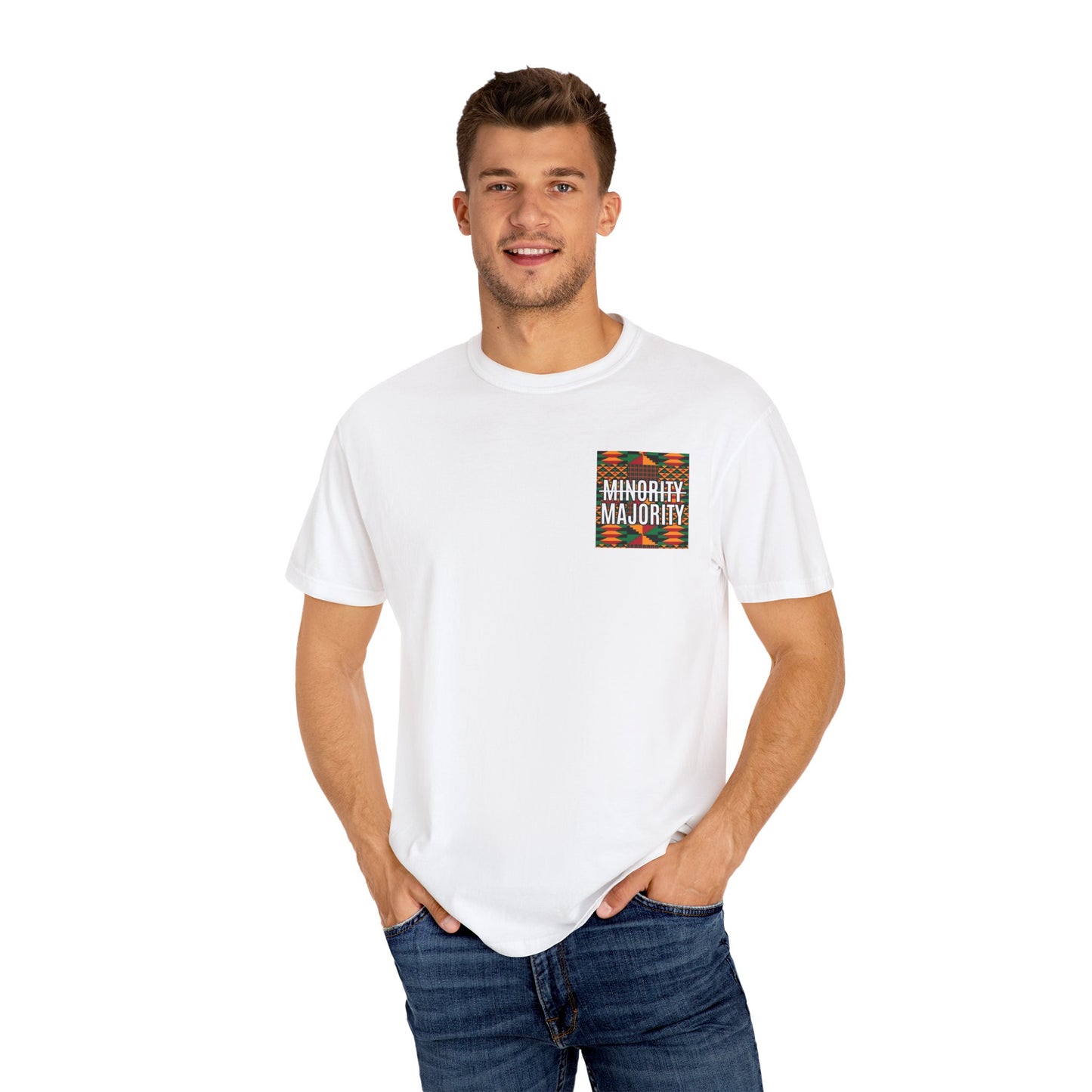 Unisex "Kente" Left Chest Limited Edition T-shirt