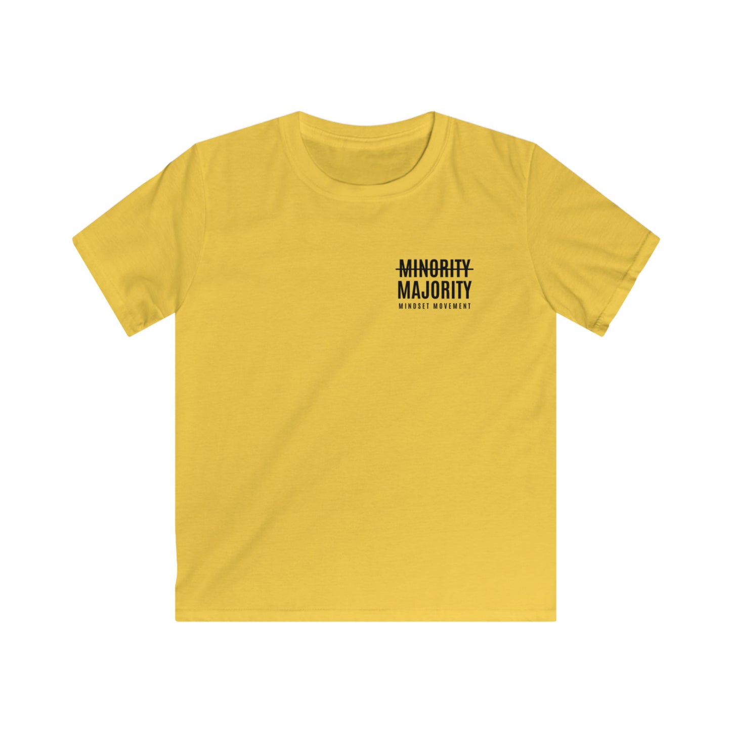 Youth "Mindsset Movement" T-shirt Left chest