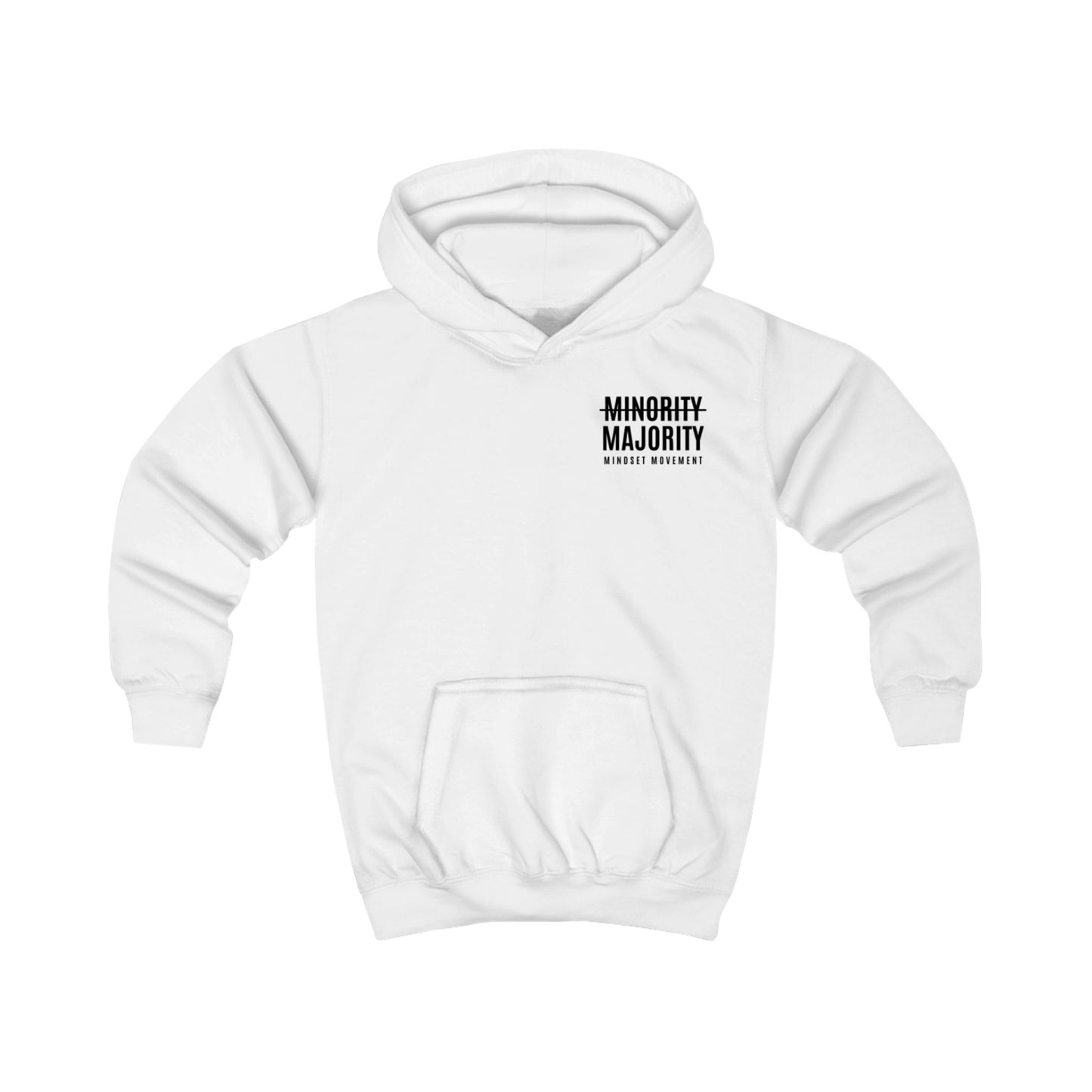 Youth "Mindset Movement" Hoodie Left Chest