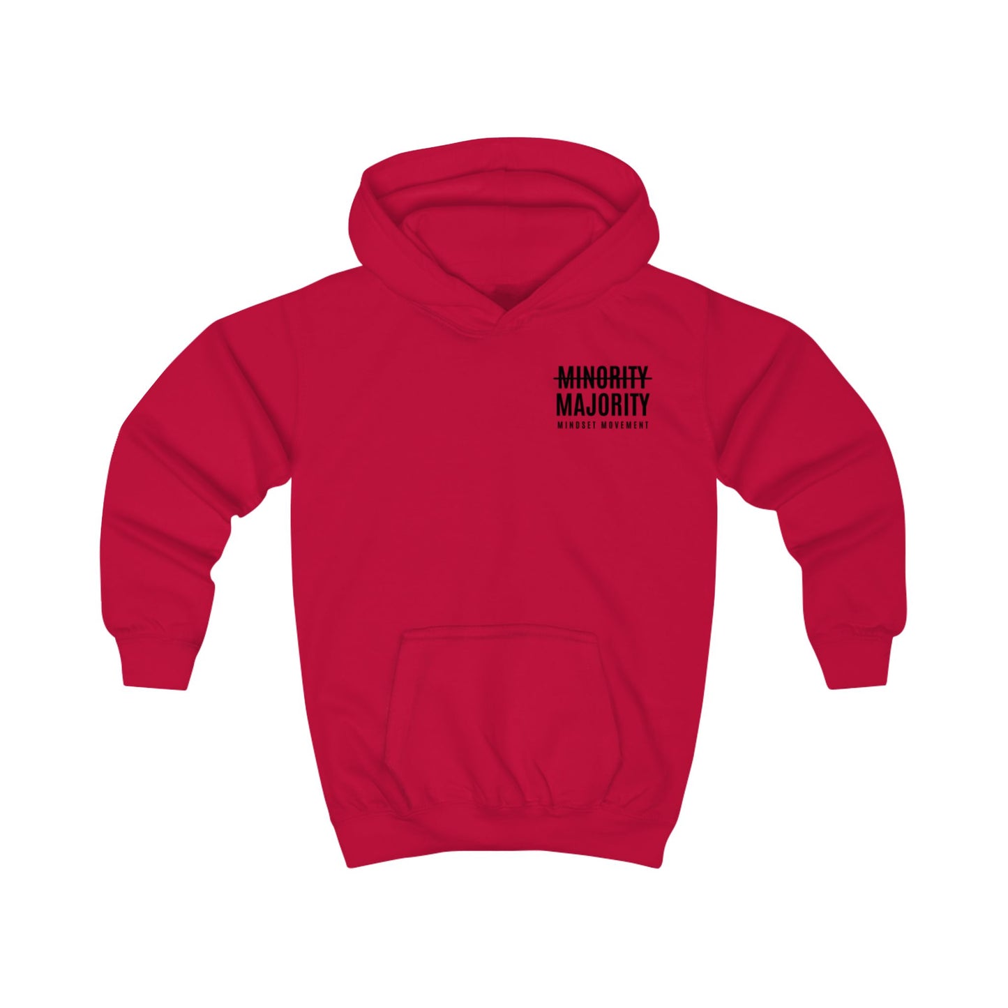 Youth "Mindset Movement" Hoodie Left Chest