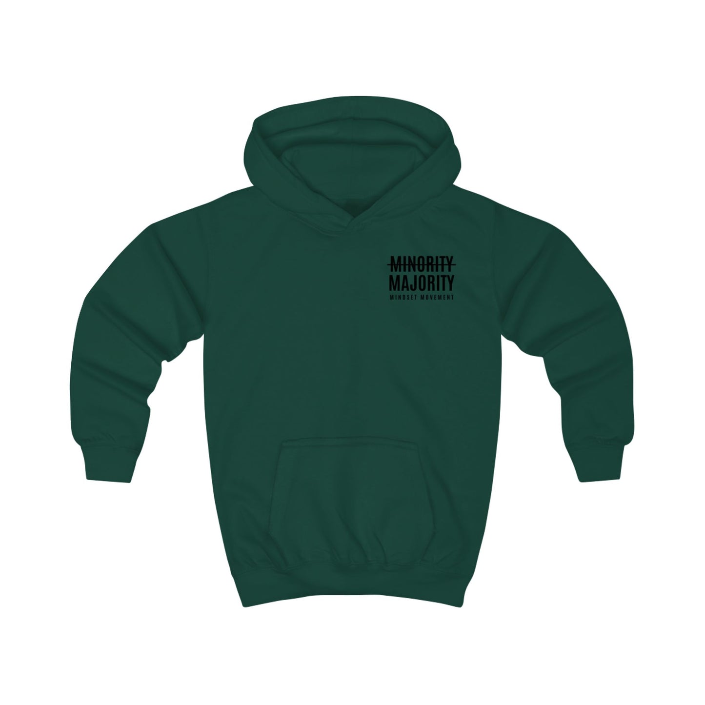 Youth "Mindset Movement" Hoodie Left Chest