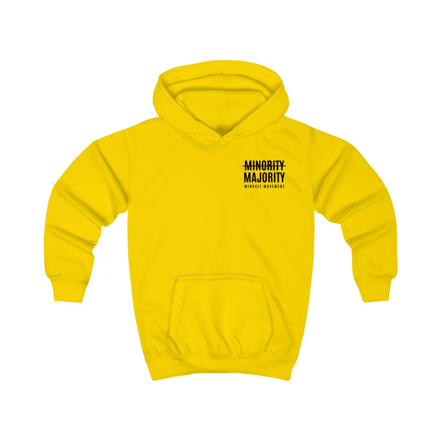 Youth "Mindset Movement" Hoodie Left Chest